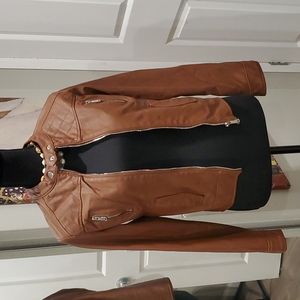 Faux Leather Jacket